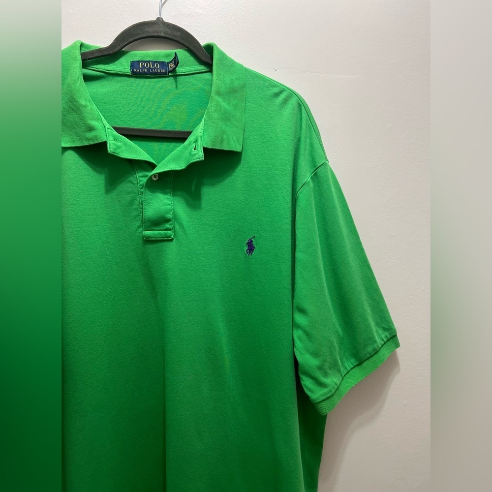 Polo Ralph Lauren Polo Shirt in Green 2XLT - Picture 3 of 7